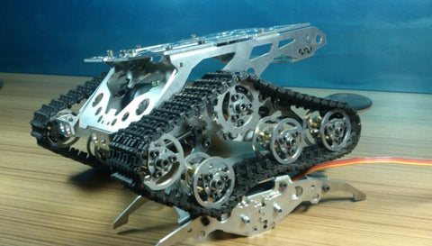 DIY Alloy Tank chassis - roboticsus