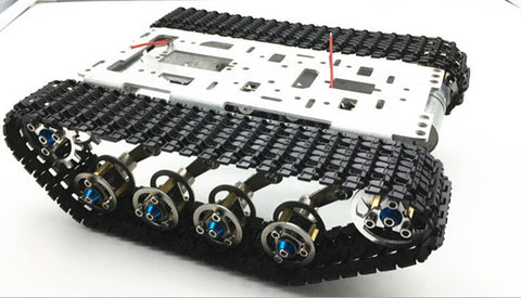 Damping balance Metal Tank Robot Chassis - roboticsus