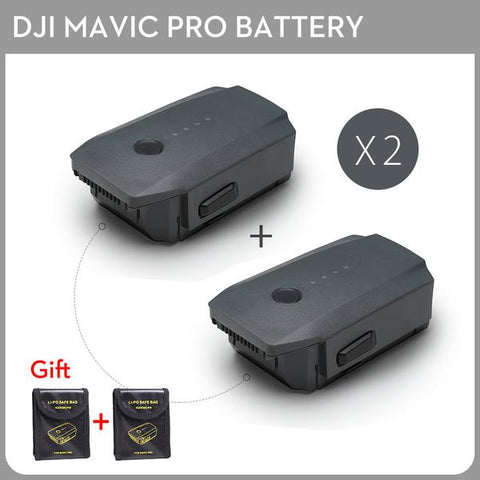 2PCS DJI Mavic Pro Intelligent Flight Battery - roboticsus